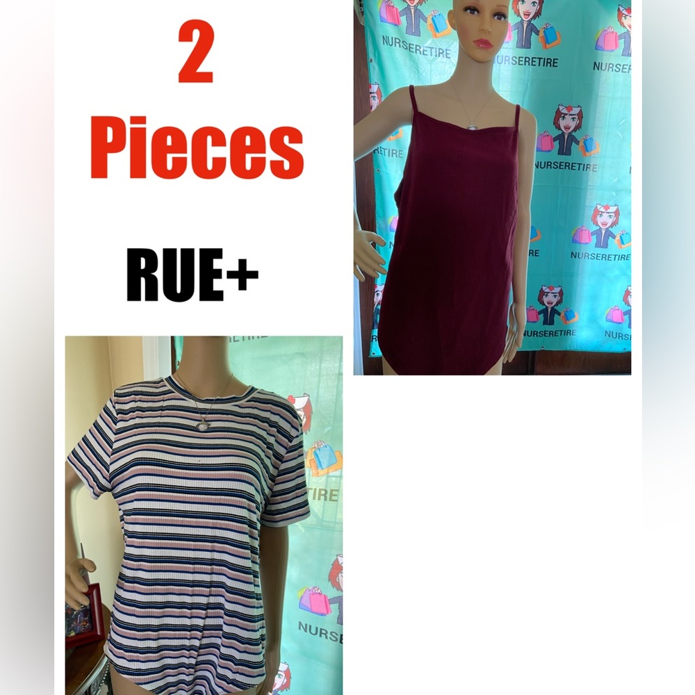 Rue 21+ 2 piece 3X bundle piece body suite + Ambiance